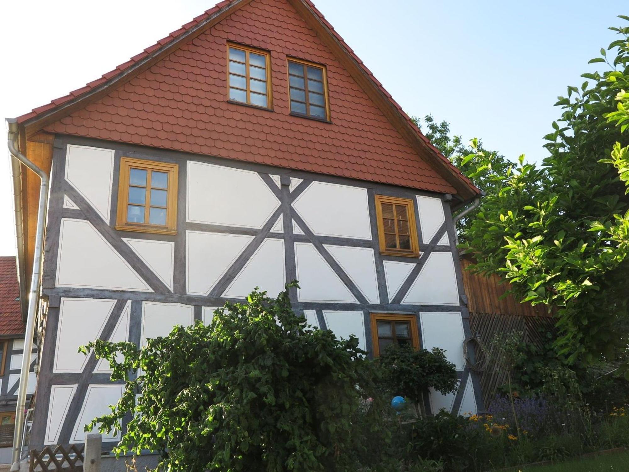 Fachwerktraum Im Hof Apartment Alheim Exterior foto