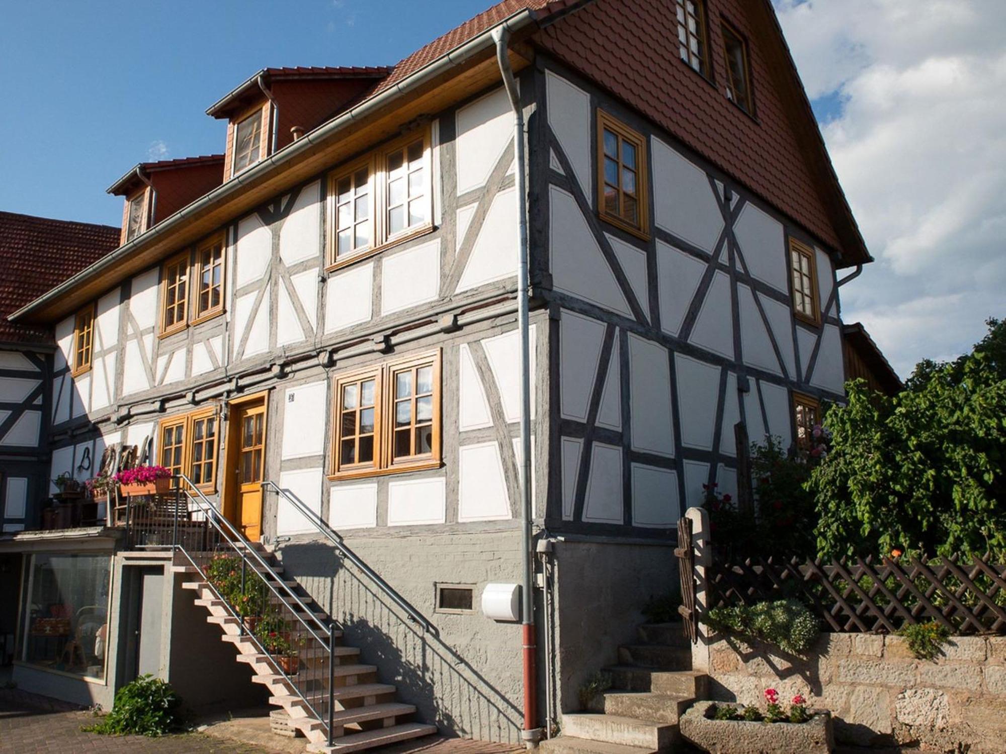 Fachwerktraum Im Hof Apartment Alheim Exterior foto